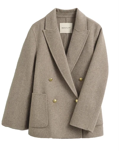 Gant - Handstiched Club Blazer - Mist Taupe